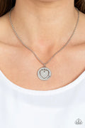 Paparazzi ♥ Heart Full of Faith - White ♥ Necklace