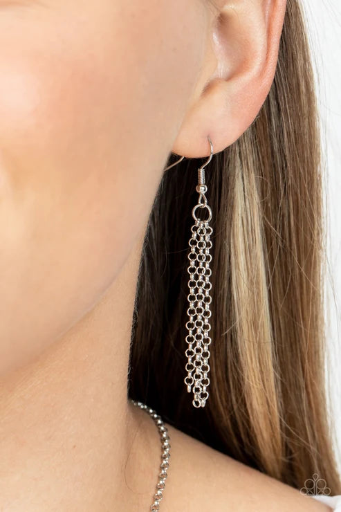 Paparazzi ♥ Heart Full of Faith - White ♥ Necklace