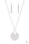 Paparazzi ♥ South Beach Beauty - White ♥ Necklace