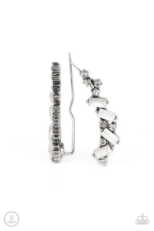 Paparazzi ♥ Stay Magical - White ♥ Post Earrings