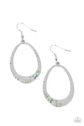 Paparazzi ♥ Seafoam Shimmer - Green ♥ Earrings