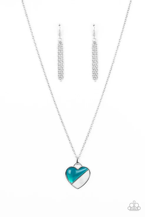 Paparazzi ♥ Nautical Romance - Blue ♥ Necklace