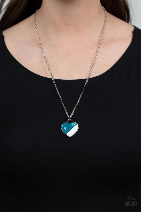 Paparazzi ♥ Nautical Romance - Blue ♥ Necklace