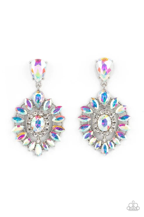 Paparazzi ♥ My Good LUXE Charm - Multi ♥ Post Earrings