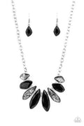 Paparazzi ♥ Crystallized Couture - Black ♥ Necklace