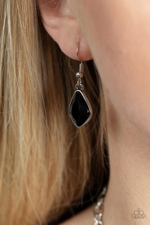 Paparazzi ♥ Crystallized Couture - Black ♥ Necklace