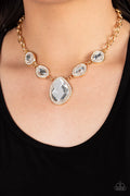 Paparazzi ♥ The Upper Echelon - Gold ♥ Necklace