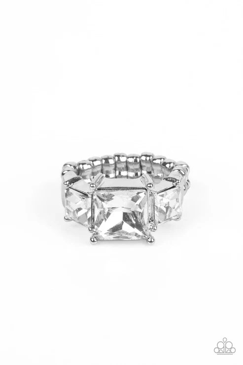 Paparazzi ♥ Treasured Twinkle - White ♥ Ring
