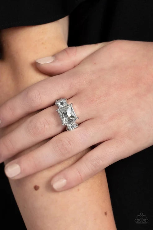 Paparazzi ♥ Treasured Twinkle - White ♥ Ring