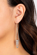 Paparazzi ♥ Atlantic Allure - Silver ♥ Earrings