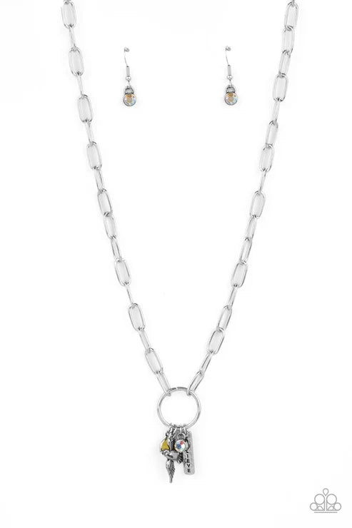 Paparazzi ♥ Inspired Songbird - Yellow ♥ Necklace