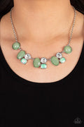 Paparazzi ♥ Fantasy World - Green ♥ Necklace