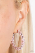 Paparazzi ♥ Yacht Royale - Pink ♥ Earrings