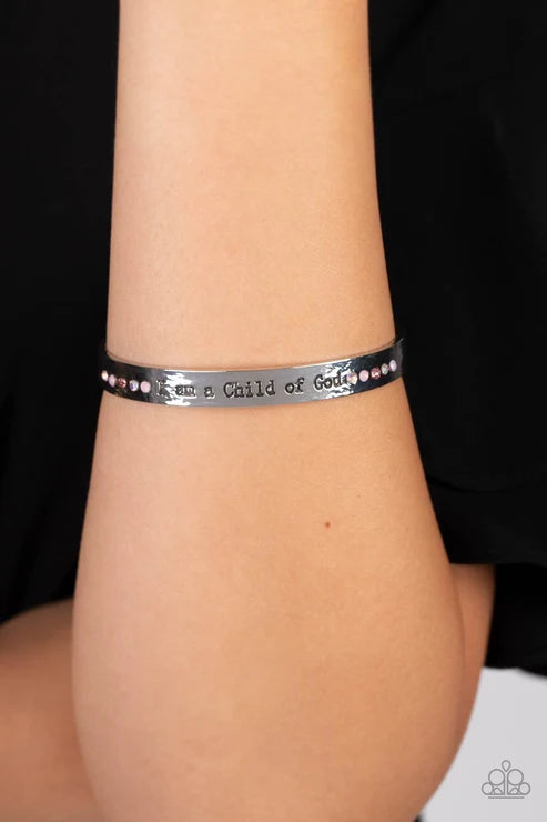Paparazzi ♥ Divine Display - Pink ♥ Bracelet