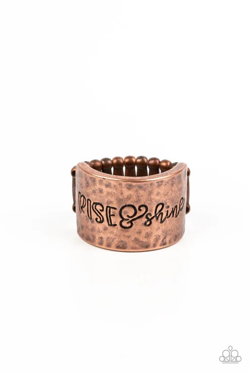 Paparazzi ♥ Sunrise Street - Copper ♥ Ring