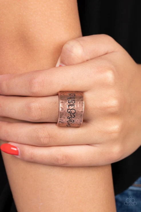 Paparazzi ♥ Sunrise Street - Copper ♥ Ring