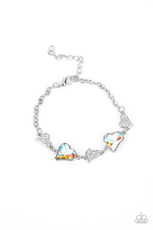 Paparazzi ♥ Cluelessly Crushing - Multi ♥ Bracelet