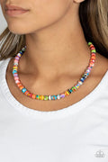 Paparazzi ♥ Gobstopper Glamour - Multi ♥ Necklace