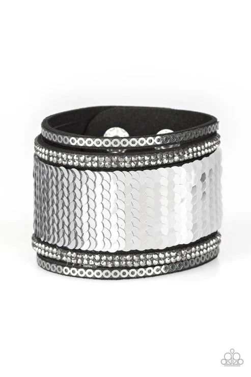 Paparazzi ♥ Heads Or MERMAID Tails - Silver ♥ Bracelet