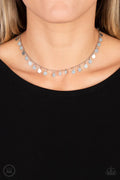 Paparazzi ♥ Champagne Catwalk - Silver ♥ Necklace