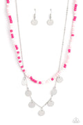 Paparazzi ♥ Comet Candy - Pink ♥ Necklace