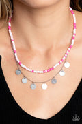 Paparazzi ♥ Comet Candy - Pink ♥ Necklace