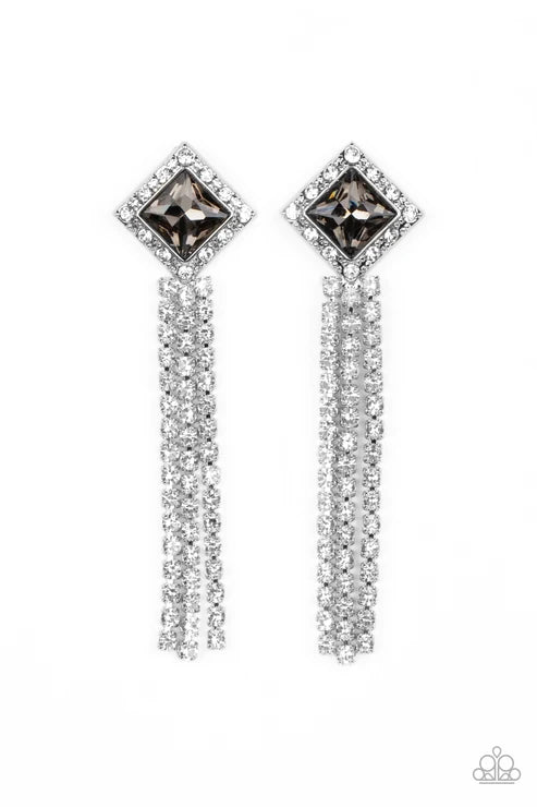 Paparazzi ♥ Seasonal Sparkle - Silver ♥ Post Earrings
