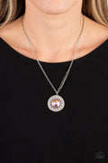 Paparazzi ♥ Sundial Dance - Orange ♥ Necklace