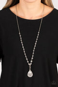 Paparazzi ♥ Divine Dance - White ♥ Necklace