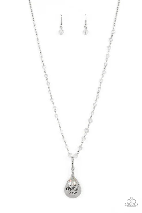 Paparazzi ♥ Divine Dance - White ♥ Necklace