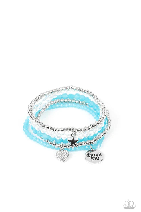 Paparazzi ♥ Teenage DREAMER - Blue ♥ Bracelet