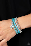 Paparazzi ♥ Teenage DREAMER - Blue ♥ Bracelet