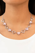Paparazzi ♥ Contemporary Cupid - Pink ♥ Necklace