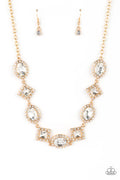 Paparazzi ♥ Diamond of the Season - Gold ♥ Necklace