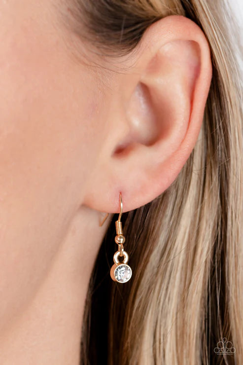 Paparazzi ♥ Diamond of the Season - Gold ♥ Necklace