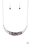Paparazzi ♥ Bejeweled Baroness - Purple ♥ Necklace