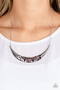 Paparazzi ♥ Bejeweled Baroness - Purple ♥ Necklace