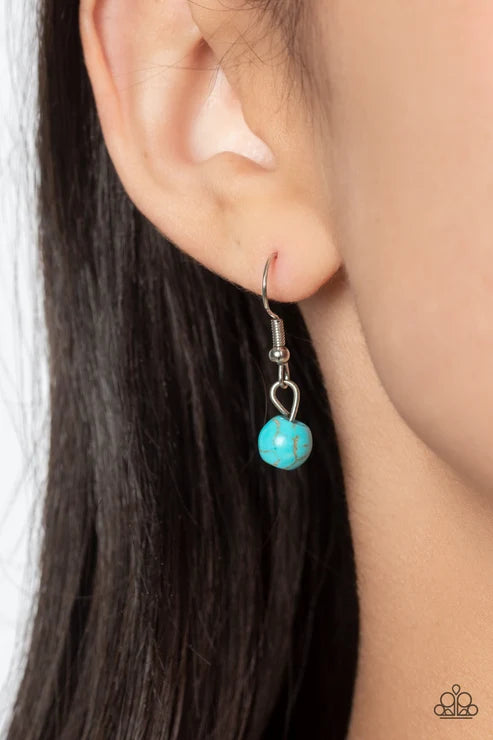 Paparazzi ♥ Authentic Admirer - Blue ♥ Necklace