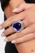 Paparazzi ♥ Smoldering Sass - Blue ♥ Ring