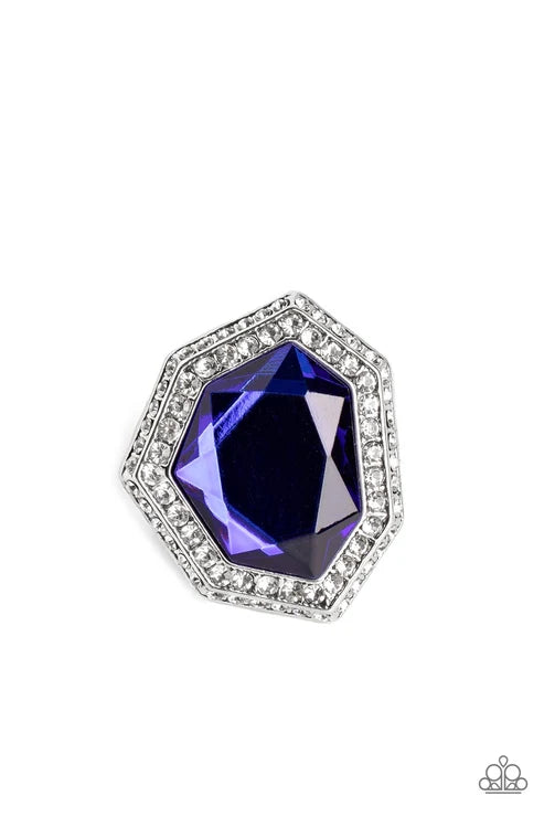 Paparazzi ♥ Smoldering Sass - Blue ♥ Ring