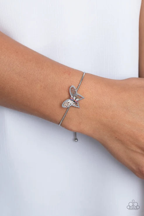 Paparazzi ♥ Wings of Wonder - Pink ♥ Bracelet