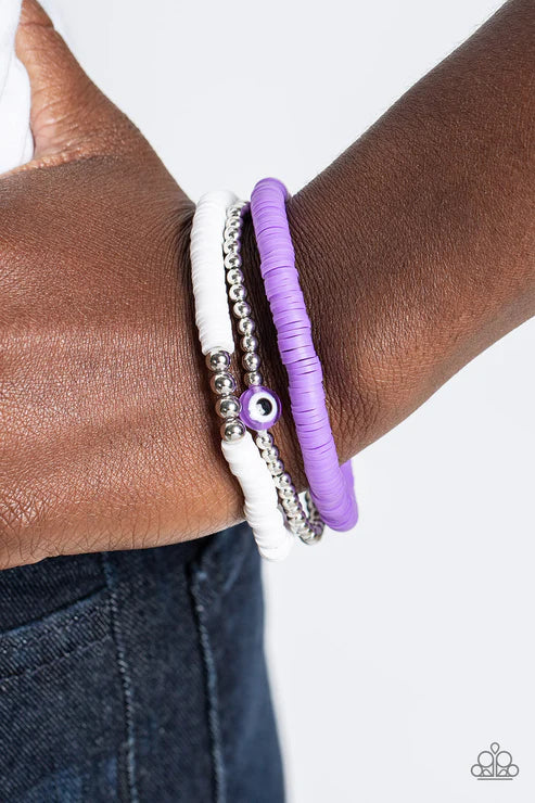 Paparazzi ♥ EYE Have A Dream - Purple ♥ Bracelet