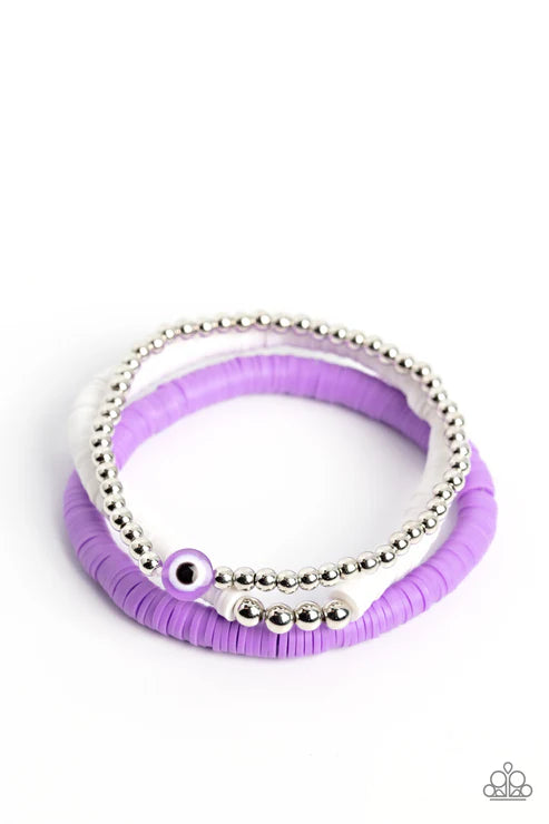 Paparazzi ♥ EYE Have A Dream - Purple ♥ Bracelet