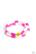 Paparazzi ♥ In SMILE - Pink ♥ Bracelet
