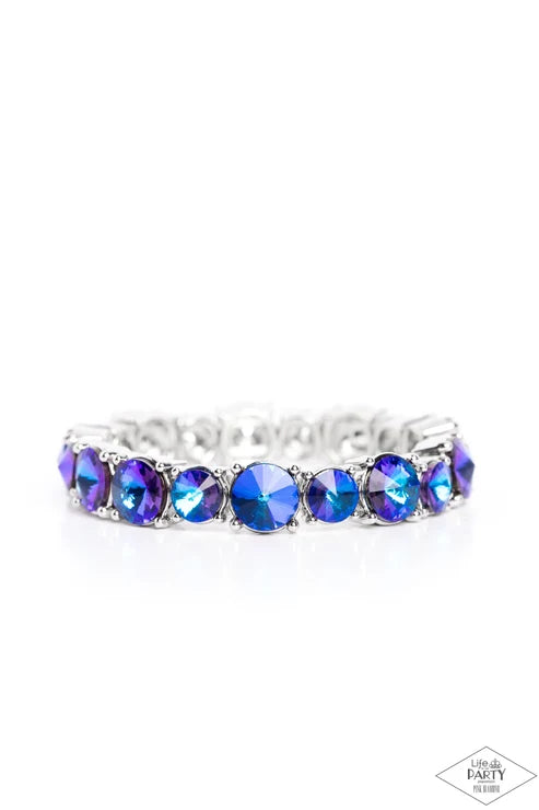 Paparazzi ♥ Born To Bedazzle - Blue ♥ Bracelet