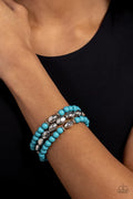Paparazzi ♥ The Candy Man Can - Blue ♥ Bracelet
