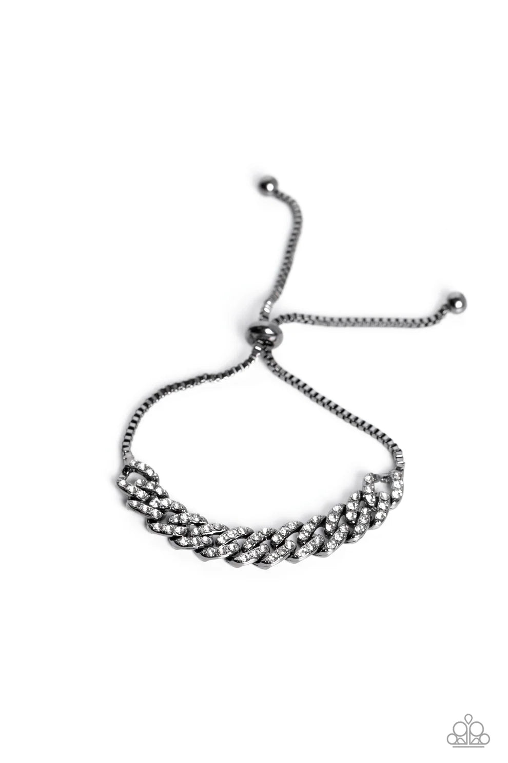 Paparazzi ♥ Mecca Metro - Black ♥ Bracelet