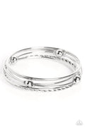 Paparazzi ♥ Lost and Found - Silver ♥ Bracelet