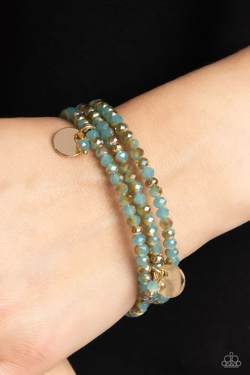 Paparazzi ♥ Illusive Infinity - Blue ♥ Bracelet
