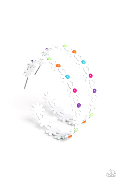 Paparazzi ♥ Daisy Disposition - Multi ♥ Earrings
